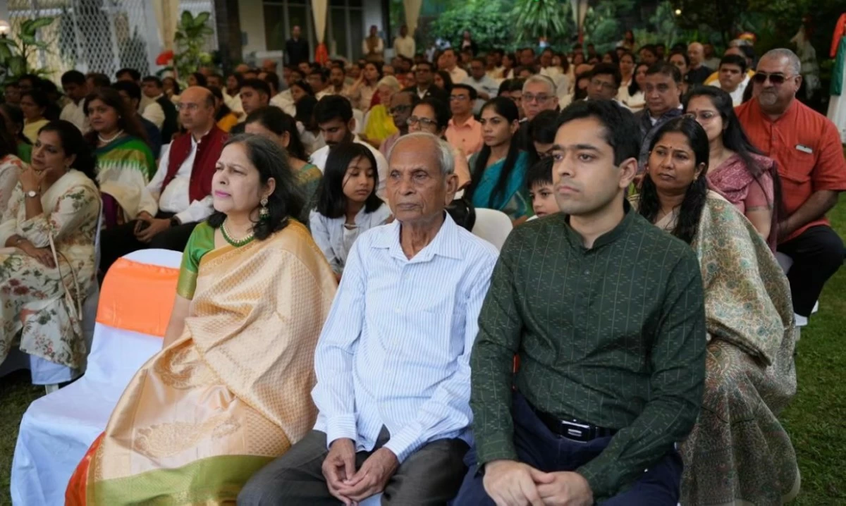 Indian diaspora and esteemed guests celebrate culture, community, and connection at the event.