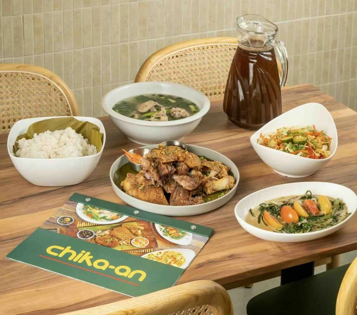 Indulge in homestyle Filipino dishes at Chikaan.