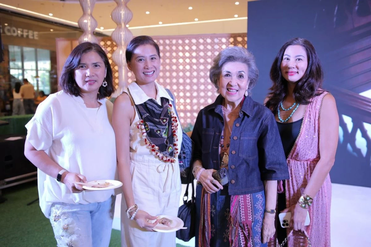 Denise Sta. Maria, Frannie Manotoc, Maritess Pineda, and Penny Lopez Katigbak