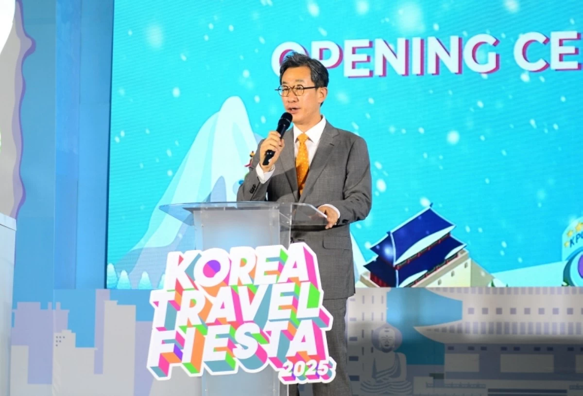 Richard Kim, acting executive vice president of the Korea Tourism Organization's Tourism Content Strategy Division (Jonathan Hicap)