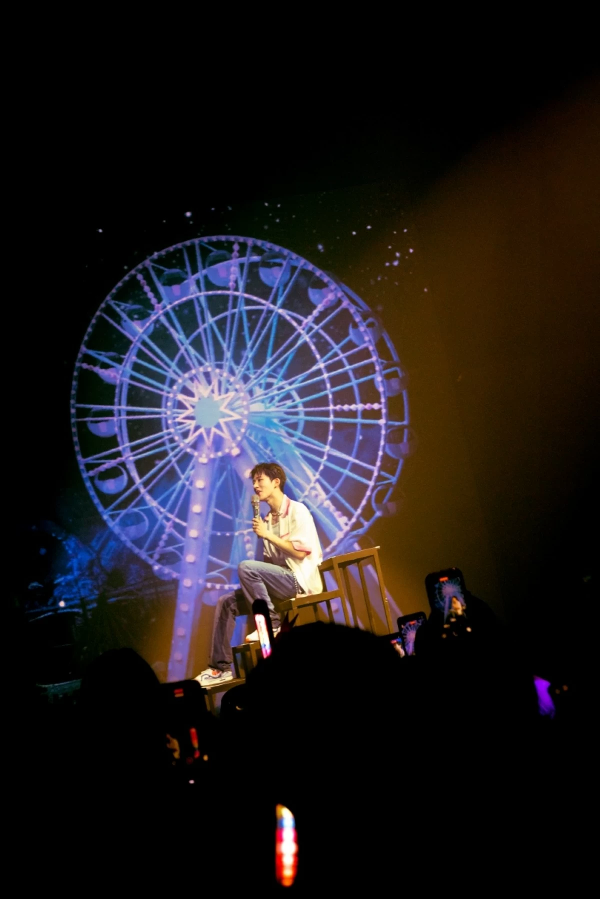 B.I performing at his “The Last Parade Tour in Manila” on Aug. 30 at the SM North EDSA Skydome (Photo courtesy of Diadema Paiso)