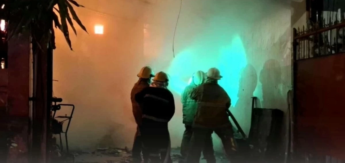The fire in Barangay Putatan, Muntinlupa on Sept. 1 (Photo from the Muntinlupa City Department of Disaster Resilience and Management)