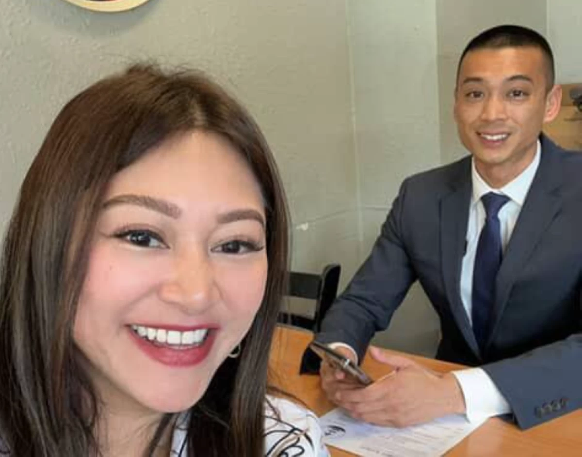 Rufa Mae Quinto and husband Trevor Magallanes during happier times