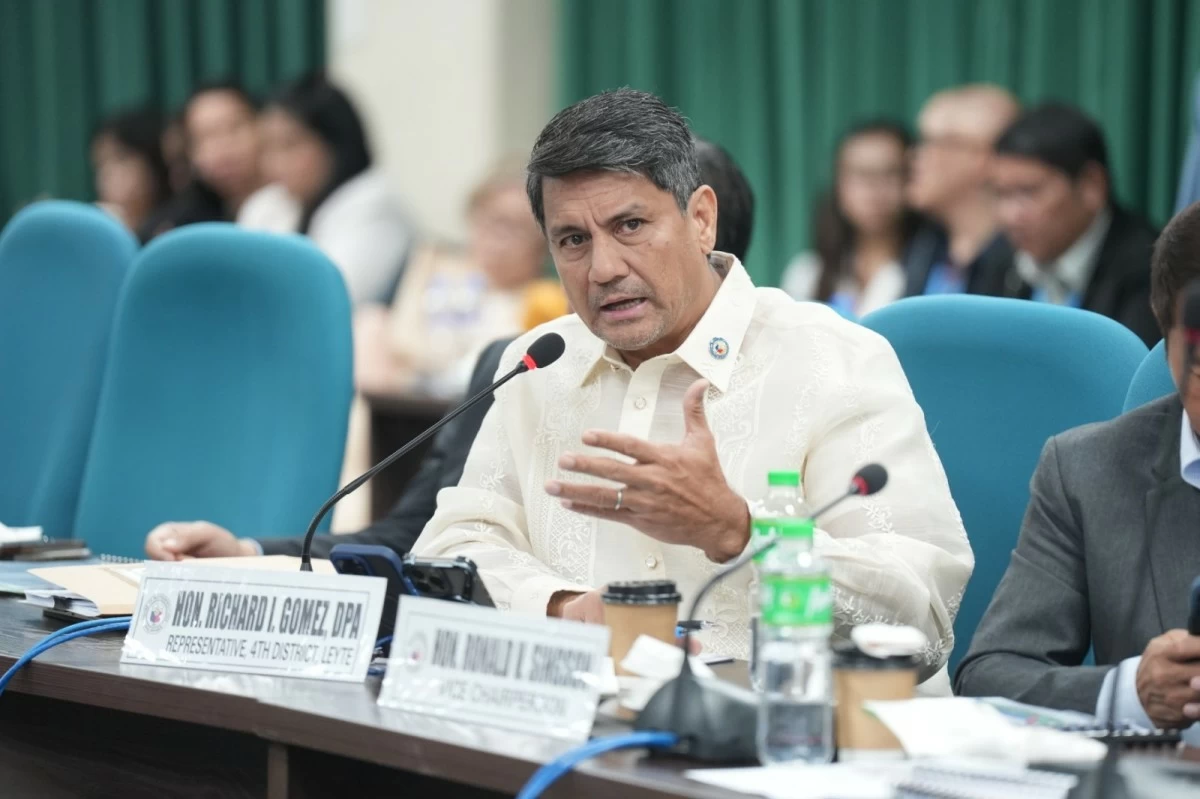 Leyte 4th district Rep. Richard Gomez (PPAB)