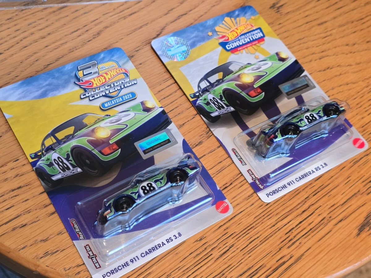 The first Philippine Hot Wheels Convention Car is a limited run of the Porsche 911 Carrera RS 3.8 in the famous 