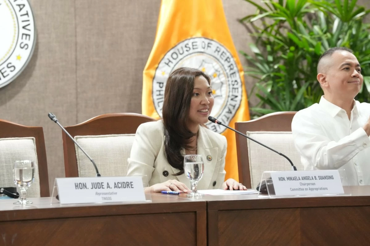 Nueva Ecija 1st district Rep. Mikaela Angela "Mika" Suansing (Ellson Quismorio/ MANILA BULLETIN)