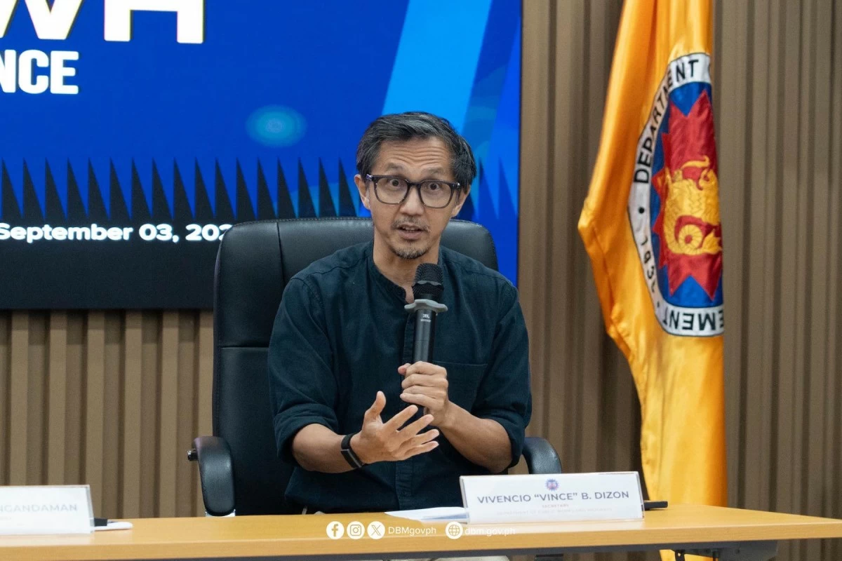 DPWH Secretary Vince Dizon