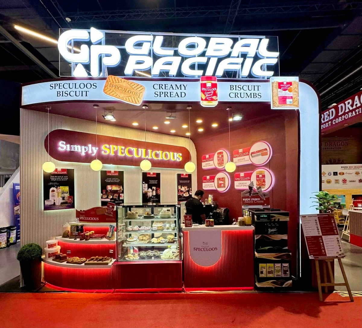 The Global Pacific booths showcase among the best F&B brands at the recently concluded WOFEX, including the new brands Speculoos and Kraft Heinz.