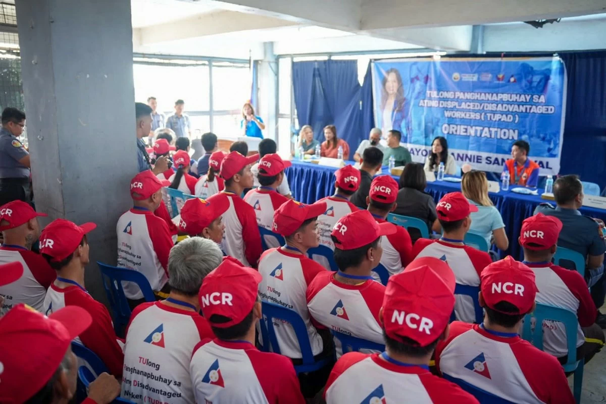 55 PDLs benefited from the TUPAD program (Photo from Malabon City Government)