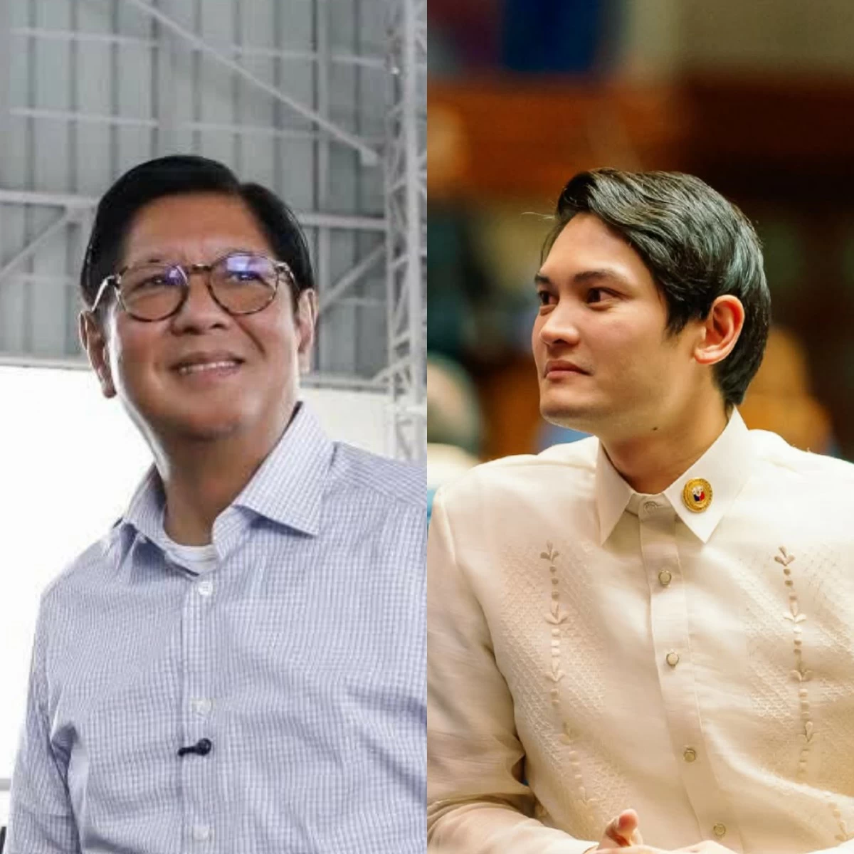 President Ferdinand "Bongbong" Marcos Jr. (left), Negros Occidental 3rd district Rep. Javier Miguel "javi" Benitez (Facebook)
