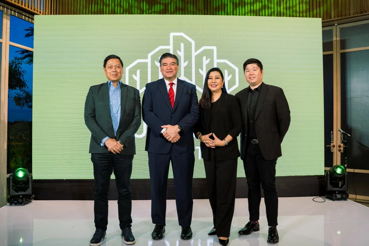 PJ Garcia, principal and managing partner of Grow Capital Partners; Rick Santos, chairman and CEO of Santos Knight Frank; Arch. Cathy Saldaña, president and CEO of PDP  Architects and the project’s local architect and master planner; and Kevin Wong, president and CEO of Height Realty Inc.