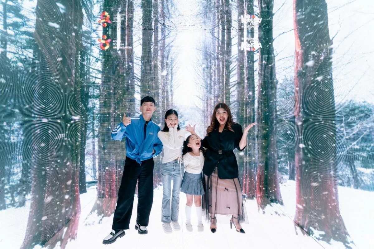 Family Winter Travel Talk Show with Honorary Ambassador for Korea Family Tourism in the Philippines, Melai Cantiveros-Francisco, and husband Jason Francisco
