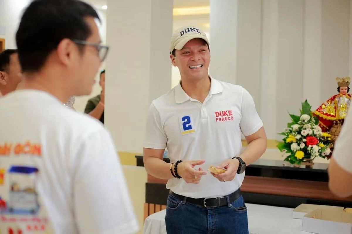 Cebu 5th district Rep. Vincent Franco "Duke" Frasco (Facebook)