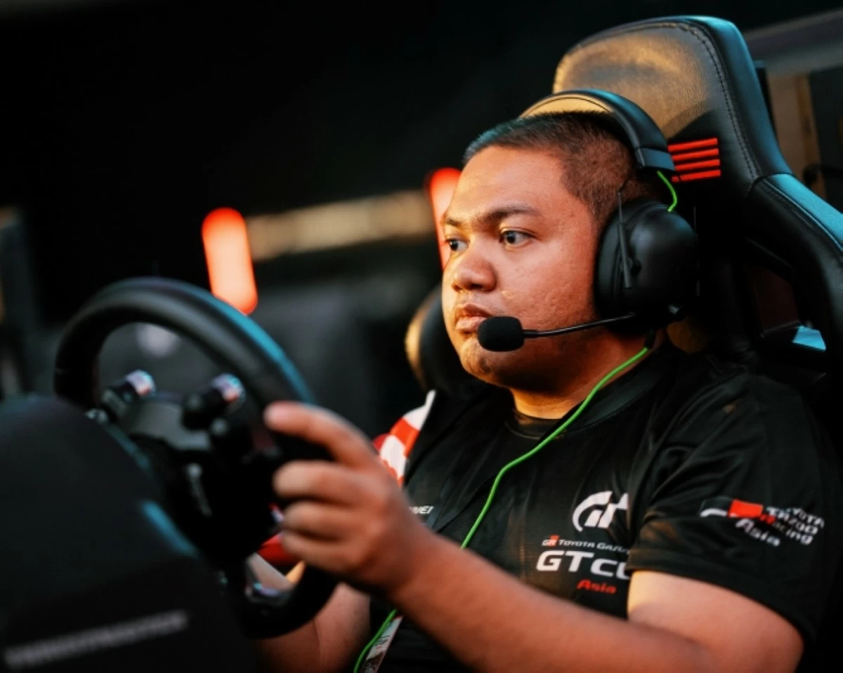 Luis Moreno, TGR Philippine Cup Novice Class Champion of 2025 has his motorsports roots in the TGR e-Sports GT Championship