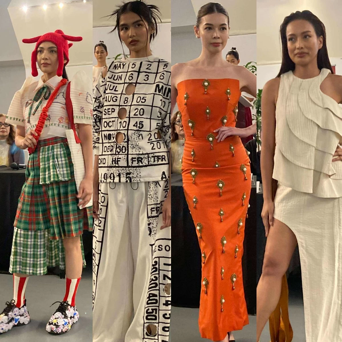 WILD STYLES Outfits by DLS-CSB Fashion Design and Merchandising alumni