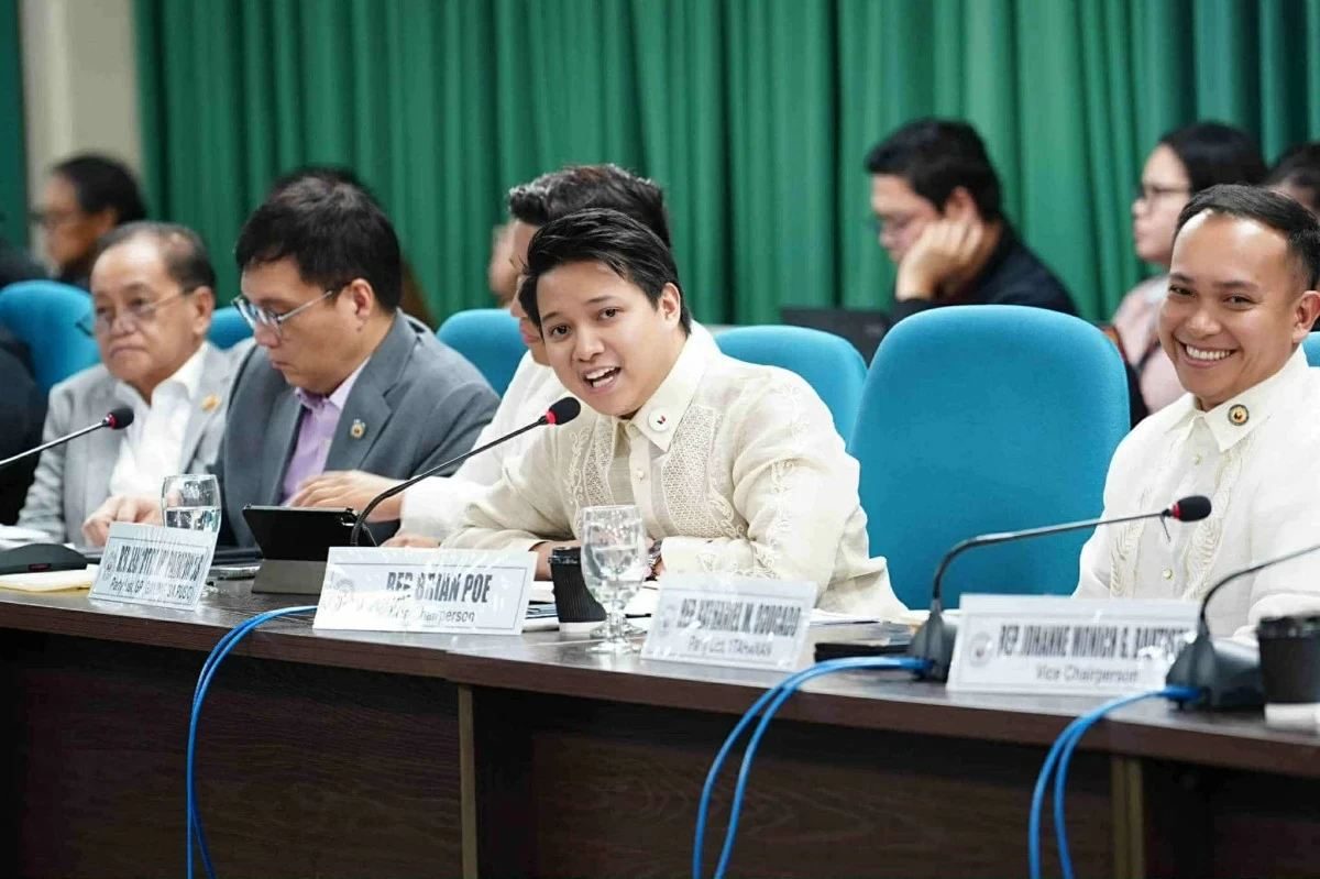 FPJ Panday Bayanihan Party-list Rep. Brian Poe (Rep. Poe's office)