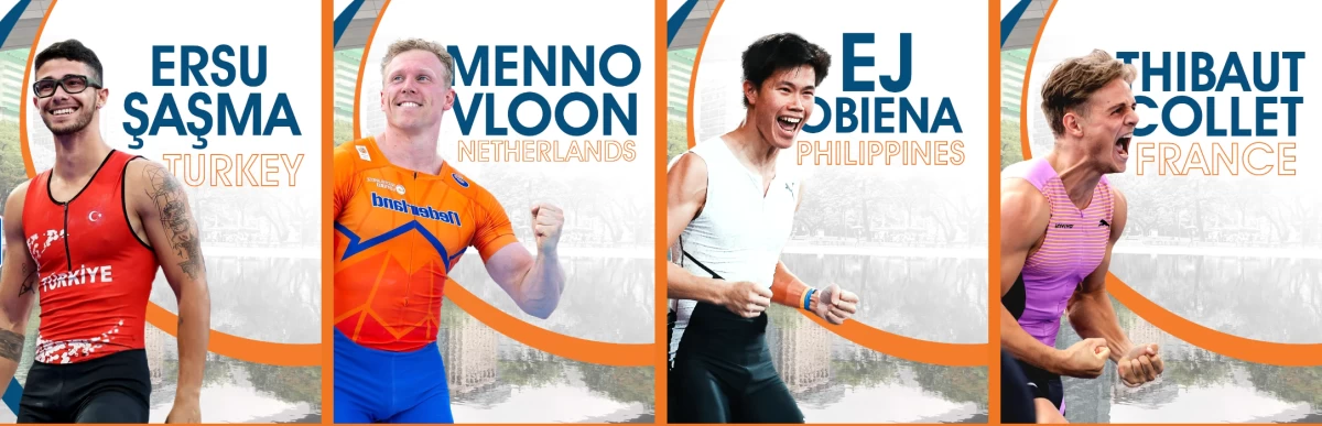 Some of the participants in the EJ Obiena-initiated Atletang Ayala World Pole Vault Challenge. (Tournament website)