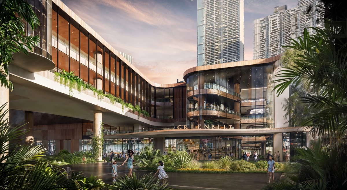 Currently undergoing transformation as part of Ayala Land’s mall reinvention program, Greenbelt continues to elevate the mall-goer experience with its blend of curated retail, dining, and serene green spaces in the heart of Makati. (Artist’s perspective)