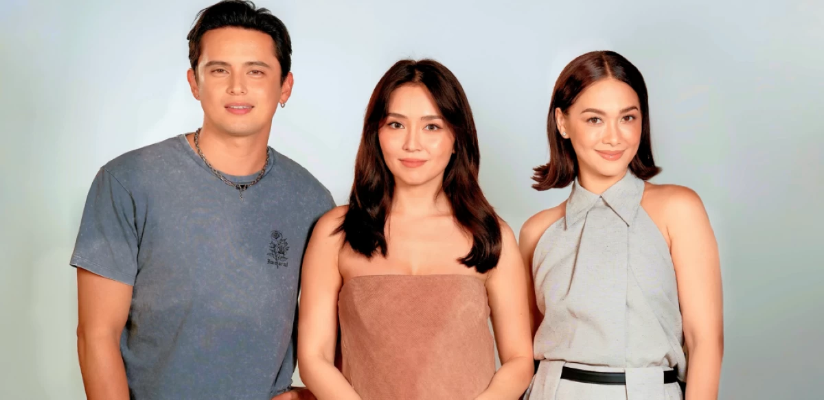 James Reid, Kathryn Bernardo, and Maja Salvador.