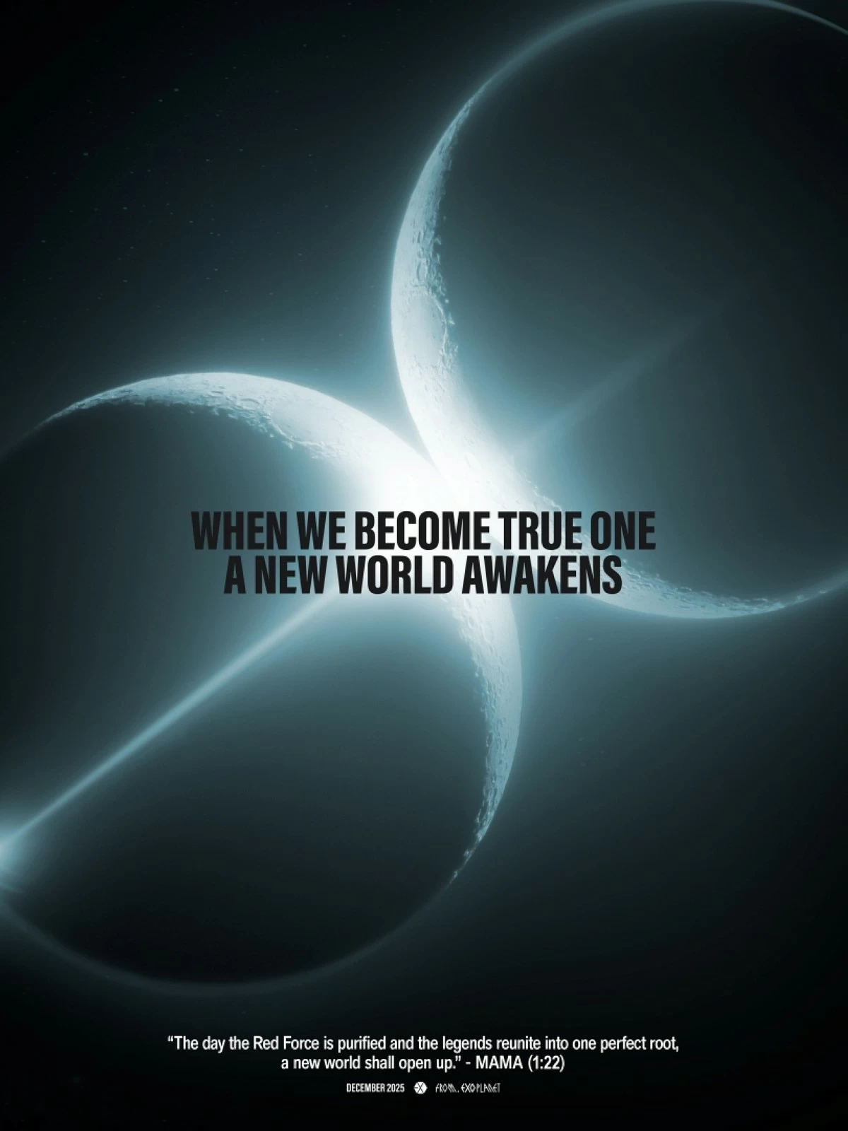 EXO's announcement on Sept. 8 (Photo from EXO's X account) 