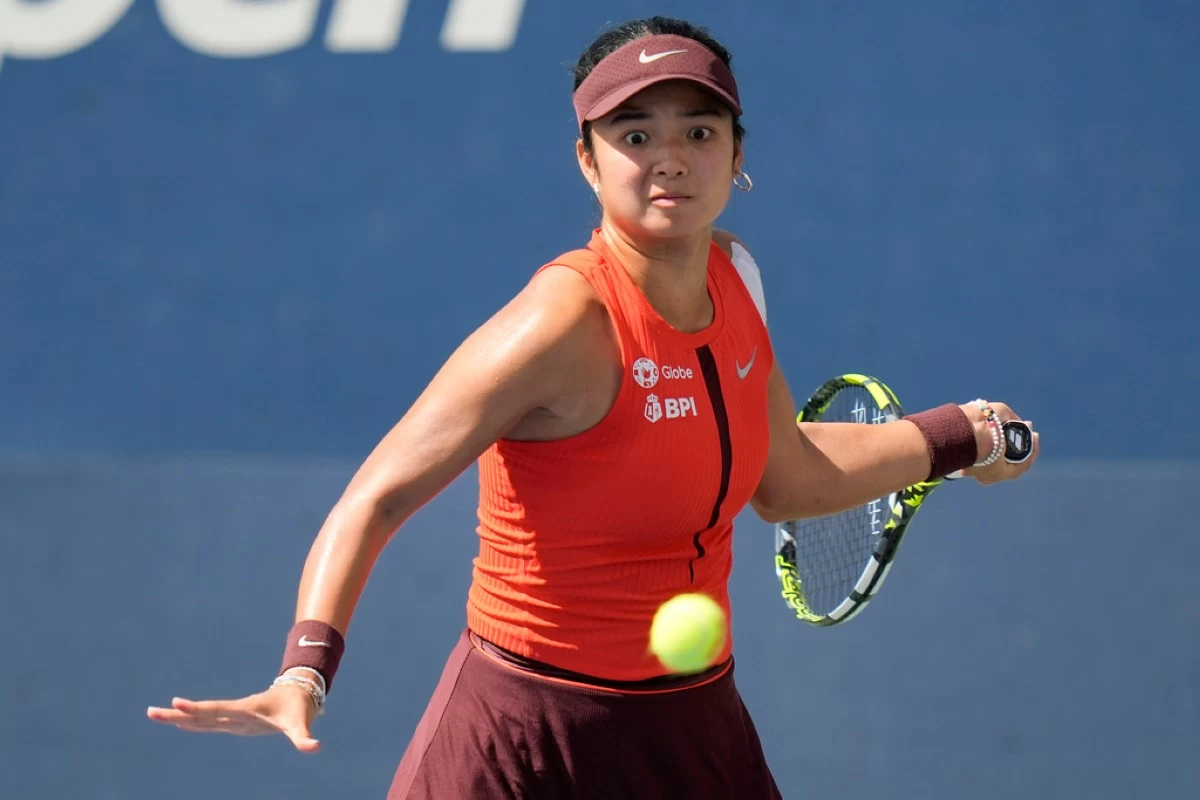 Alex Eala is up for a new challenge, this time, at the Sao Paulo Open in Brazil. (File Photo/AP)