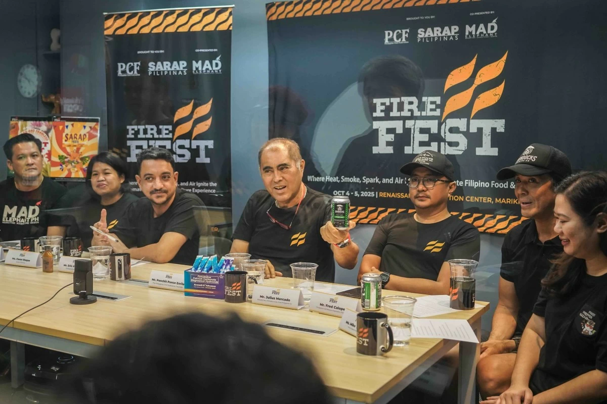 MAD Elephant CEO Hector Angeles, Sarap Pilipinas co-founder Gwen Roque, Philippine Hot Sauce Club president and co-founder Eric del Rosario, Philippine Chili Federation president and founder Ponchit Ponce Enrile, Pitmasters Club of the Philippines member Julius Mercado, Philippine Craft Brewers Association president Fred Calope, and Pinoy Prepper Bazaar founder Miko Tetangco.