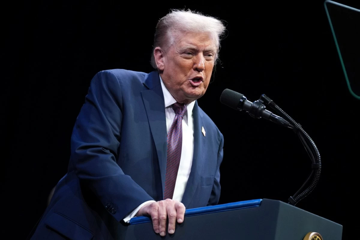 President Donald Trump speaks to the White House Religious Liberty Commission during an event at the Museum of the Bible, Monday, Sept. 8, 2025, in Washington. (AP Photo/Evan Vucci)