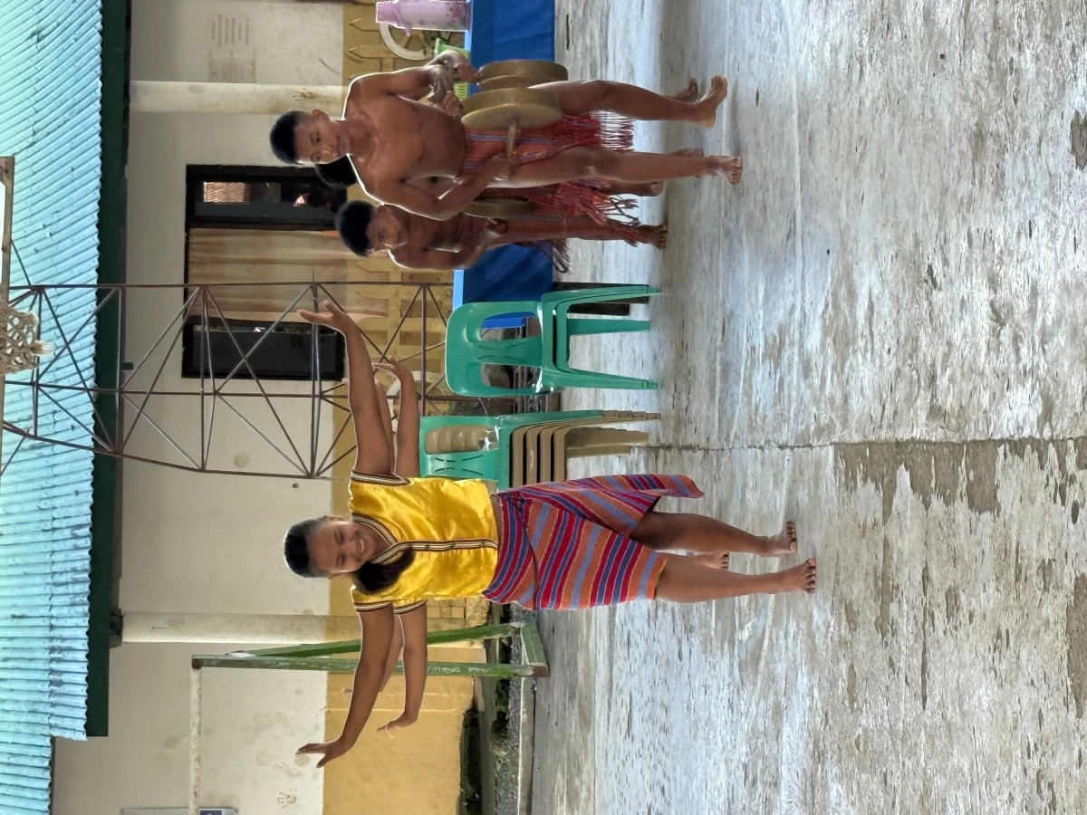 Children are taught Kalinga’s traditional dances in school as a way to preserve their culture. (Yvette Tan)