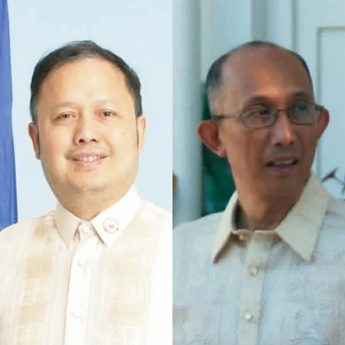 Ako Bicol Party-list Rep. Zaldy Co (left), Baguio City Mayor Benjamin "Benjie" Magalong (Facebook)