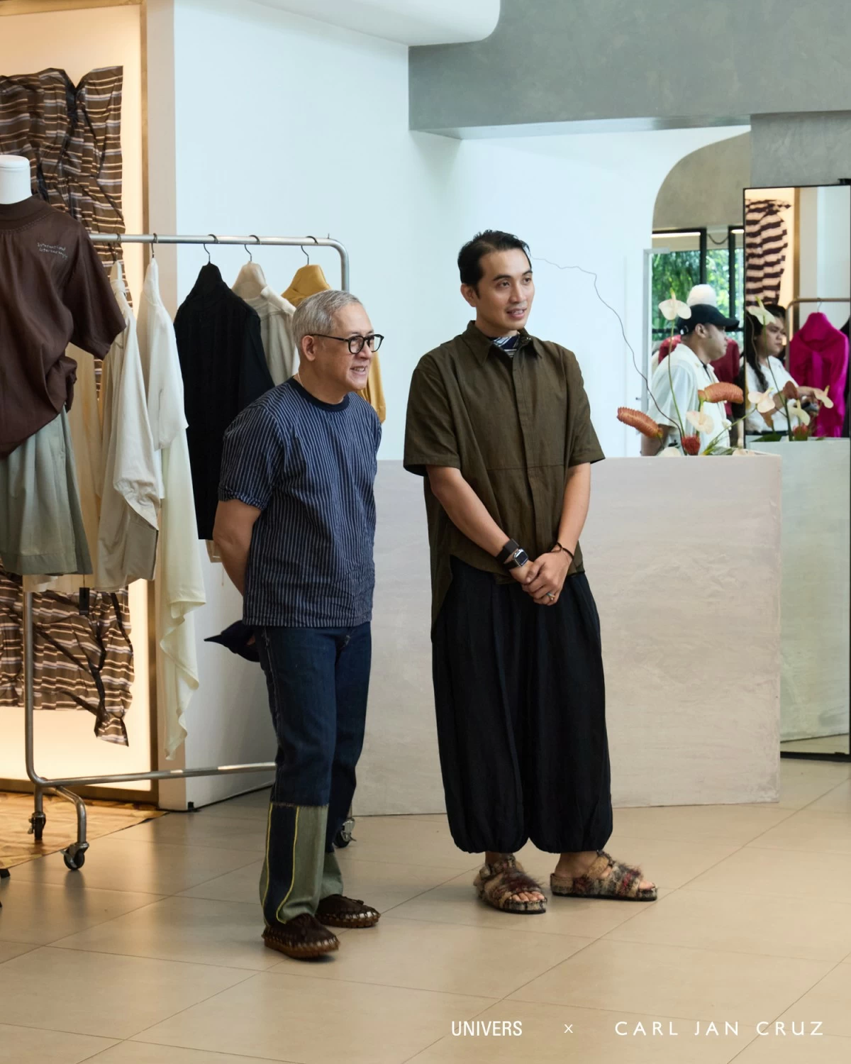 Jappy Gonzalez and Carl Jan Cruz