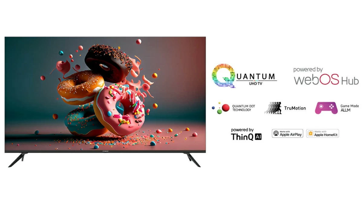 “TV Babad All Day” with Devant 65” QUANTUM UHD webOS TV (Model: 65QUHW01)