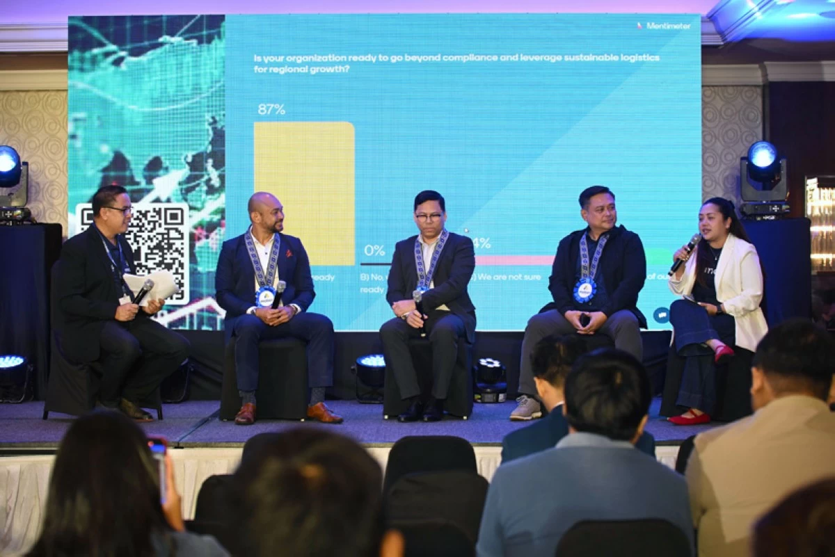 From left: Feliciano Marcelo, Vice President for Operations and Sales, Mober; Cris John Garcia, Vendor Management Lead, Monde Nissin; Ernie Carlos, Chief Sustainability Officer, Ajinomoto; Severino De Robles, Fulfillment Business Developer at IKEA Philippines; and Jade Hugo, Co-Founder and Chief Business Officer, Mober.