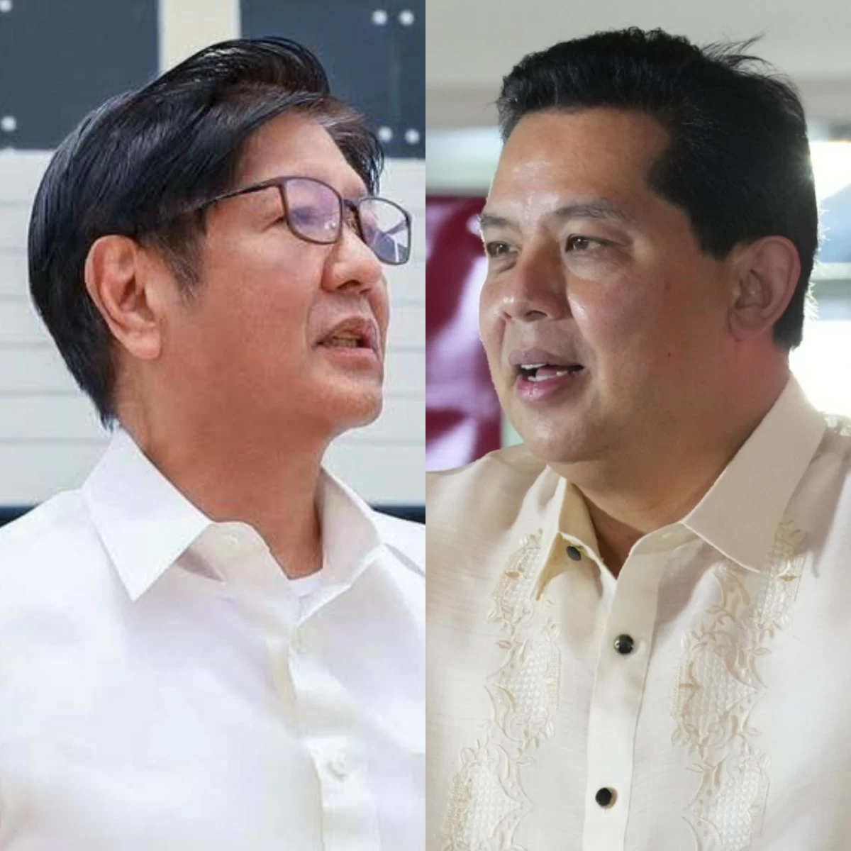 President Ferdinand "Bongbong" Marcos Jr. (left), House Speaker Martin Romualdez (Facebook, PPAB)