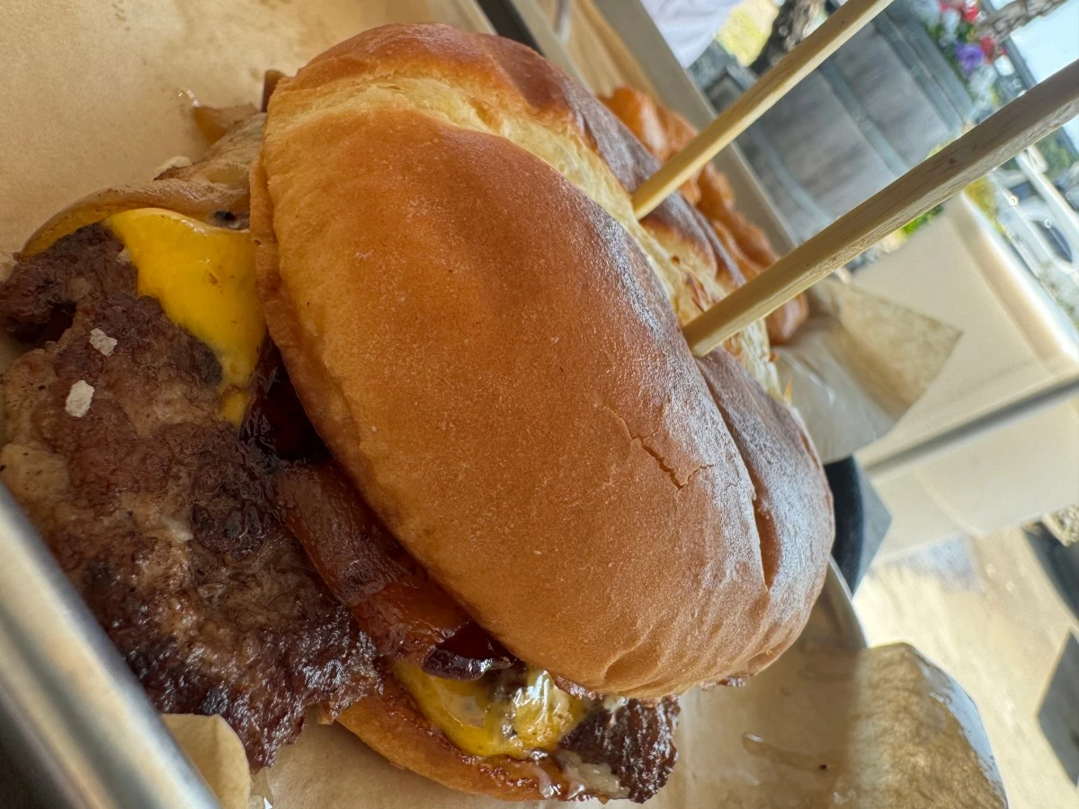 CHOW DOWN Gas Works Brewing Smash Burgers