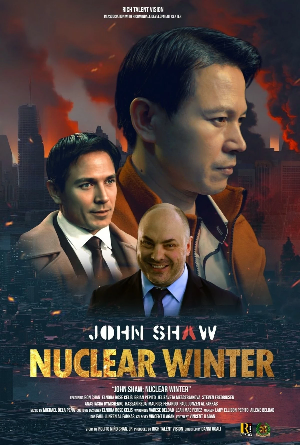 The official film poster of 'Nuclear Winter'