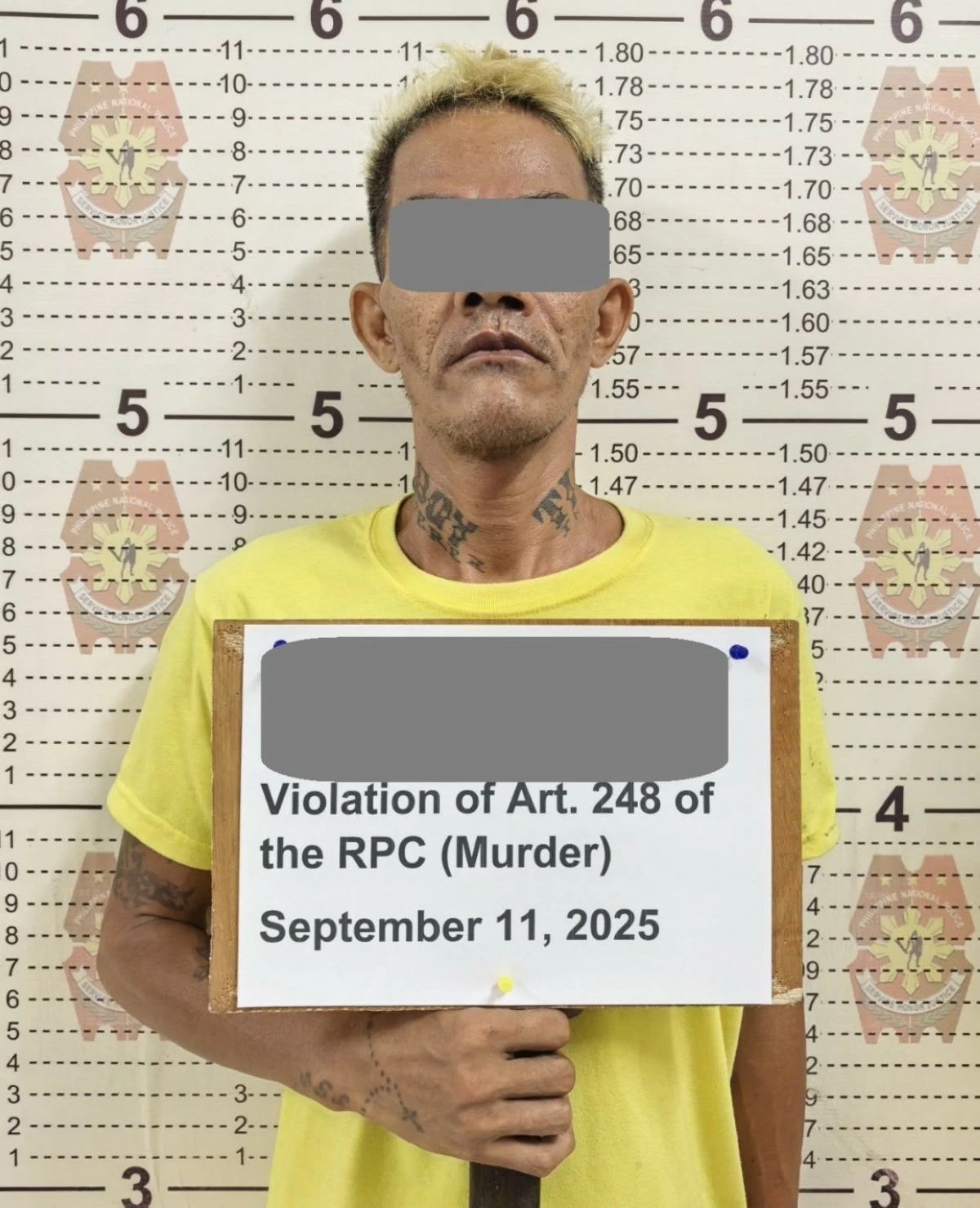 Mug shot of the suspect (QCPD PIO)