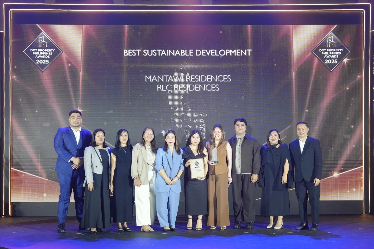 Sustainability recognized. Mantawi Residences earns the Best Sustainable Development award, driven by its achievement as Cebu’s first EDGE-certified residential project