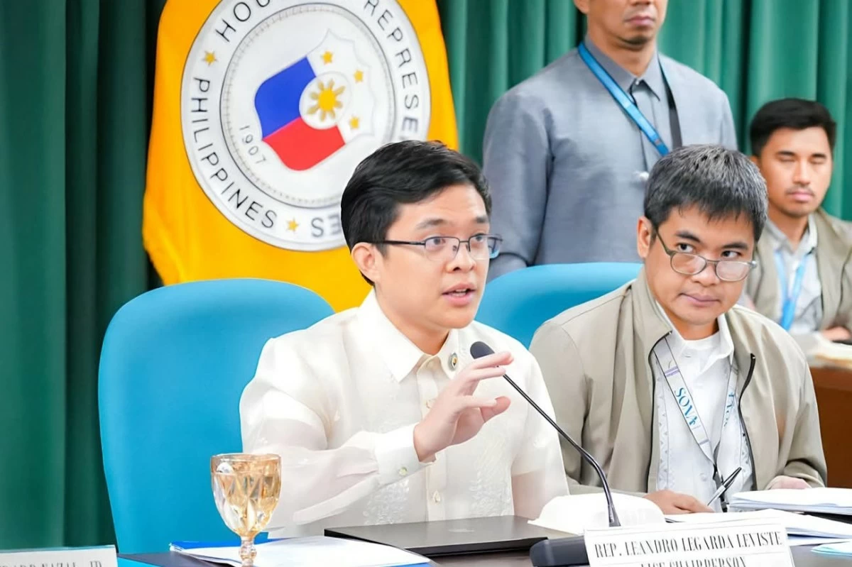 Batangas 1st district Rep. Leandro Legarda Leviste (Facebook)