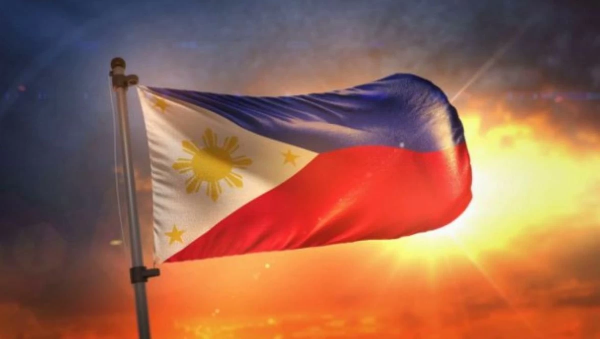 The Philippine flag