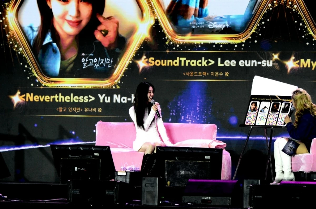 Korean actress Han So-hee at her 1st Fanmeeting World Tour “Xohee Loved Ones” in Manila on Sept. 13 at Cove Manila at Okada Manila