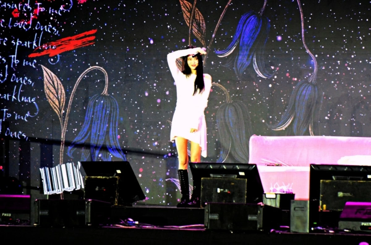 Korean actress Han So-hee at her 1st Fanmeeting World Tour “Xohee Loved Ones” in Manila on Sept. 13 at Cove Manila at Okada Manila