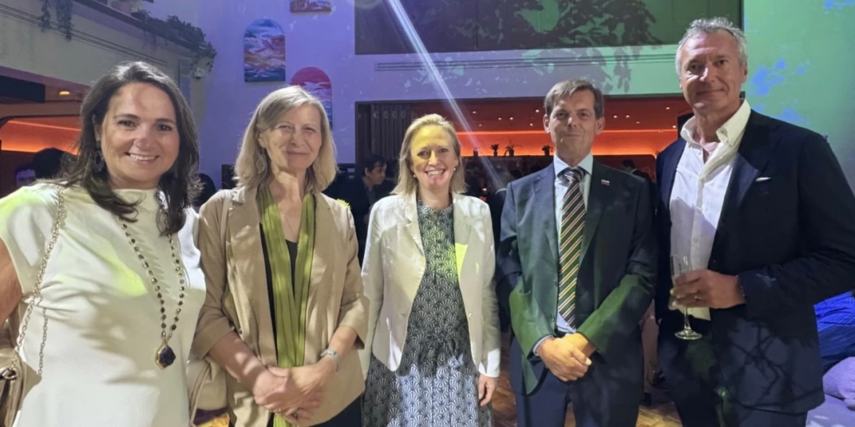 Ambassador Maria Alfonsa Magdalena Geraedts of Netherlands Embassy , Ambassador  Dr. Smiljana Knez of Slovenia Embassy , Ambassador Anna Ferry of Sweden Embassy , Dusan Ropret and Pieter Paul Henri Ten Bosch

