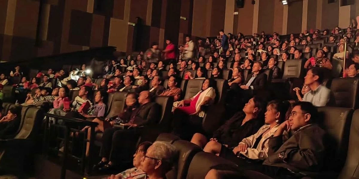 A well-attended first day screening
