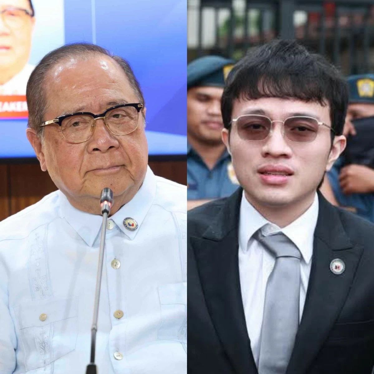 Antipolo City 1st district Rep. Rolando "Ronnie" Puno (left), Cavite 4th district Rep. Francisco "Kiko" Barzaga (PPAB, Facebook)