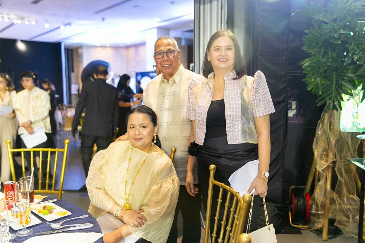 Carissa Coscolluela Rosendo, Boy Cano, and Imelda Manalang