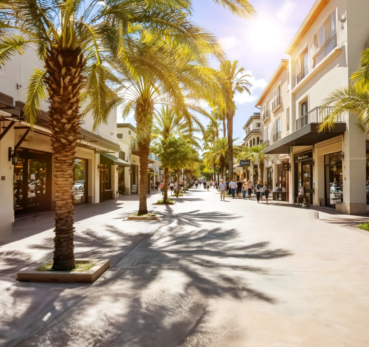 The retail area at Rockwell Center Lipa
