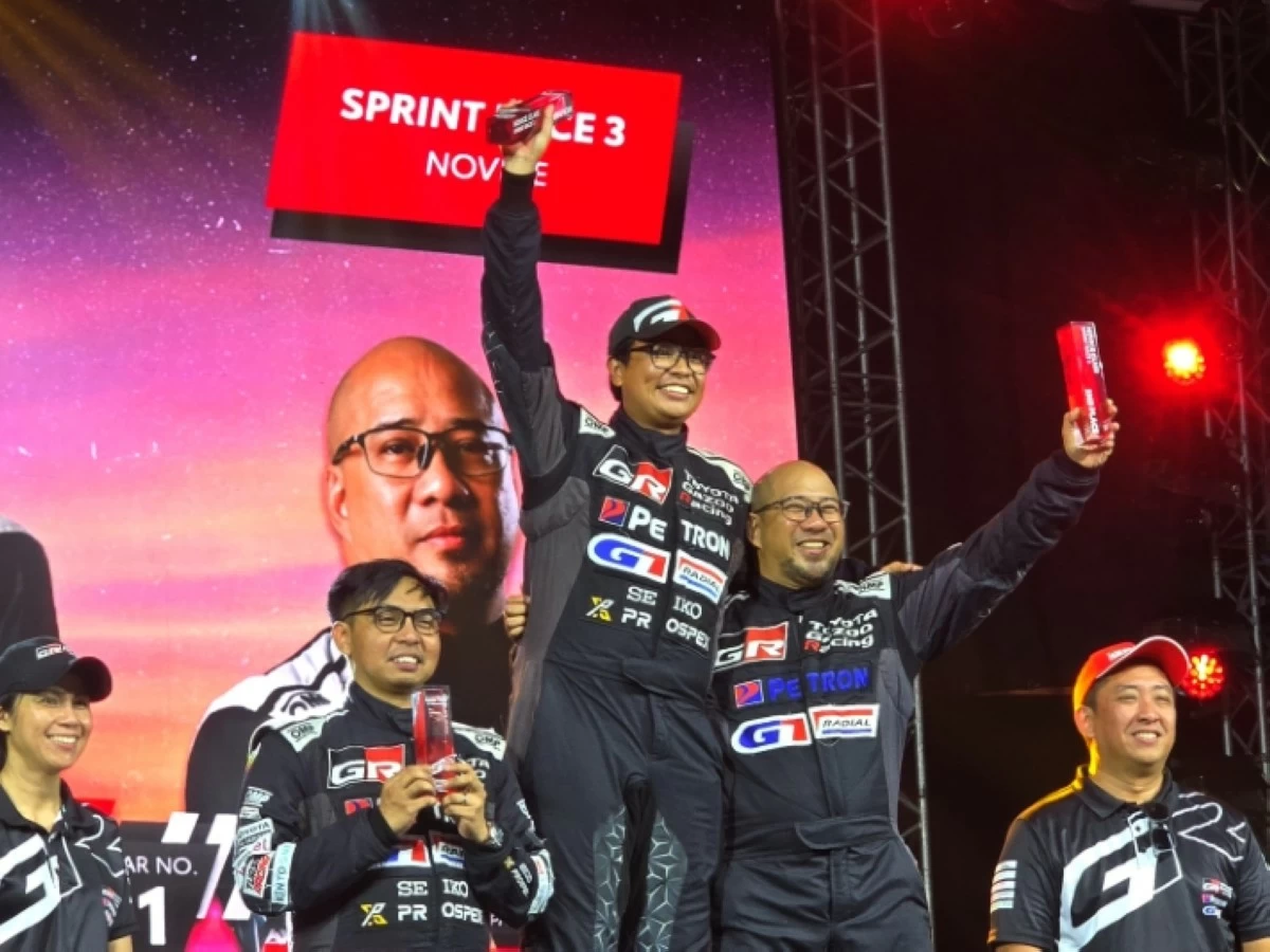 First time on the podium, taking 2nd Place  for the first sprint race of Race Weekend 2.