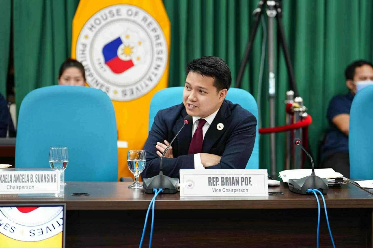 FPJ Panday Bayanihan Partylist Rep. Brian Poe (Rep. Poe's office)