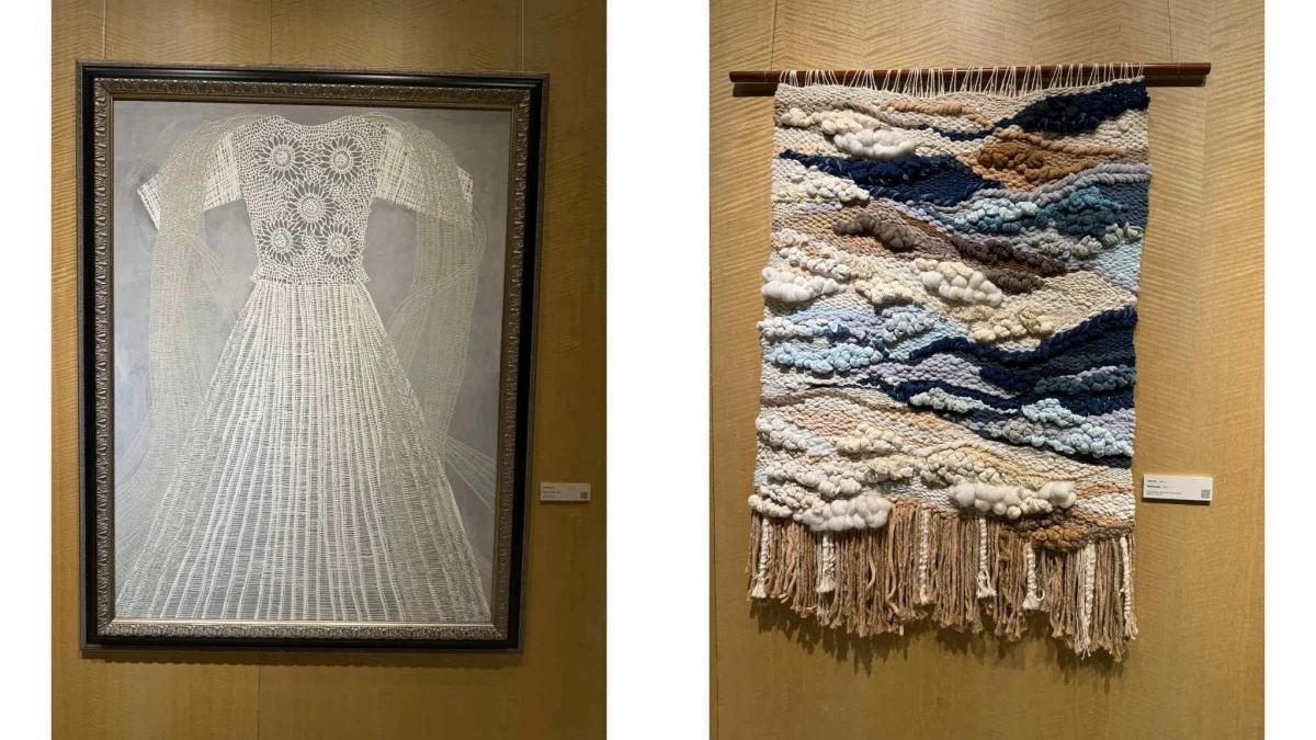 Artworks by Jane Ebarle and Mia Go