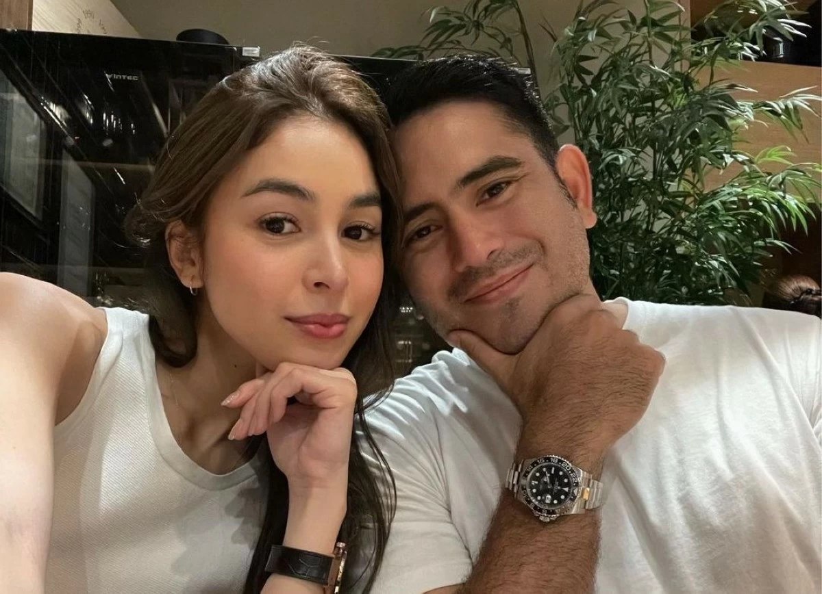 Julia Barretto and Gerald Anderson in a photo taken in 2022. (Instagram)